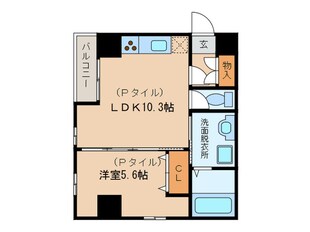 サンエスケ－イワタ丸の内の物件間取画像